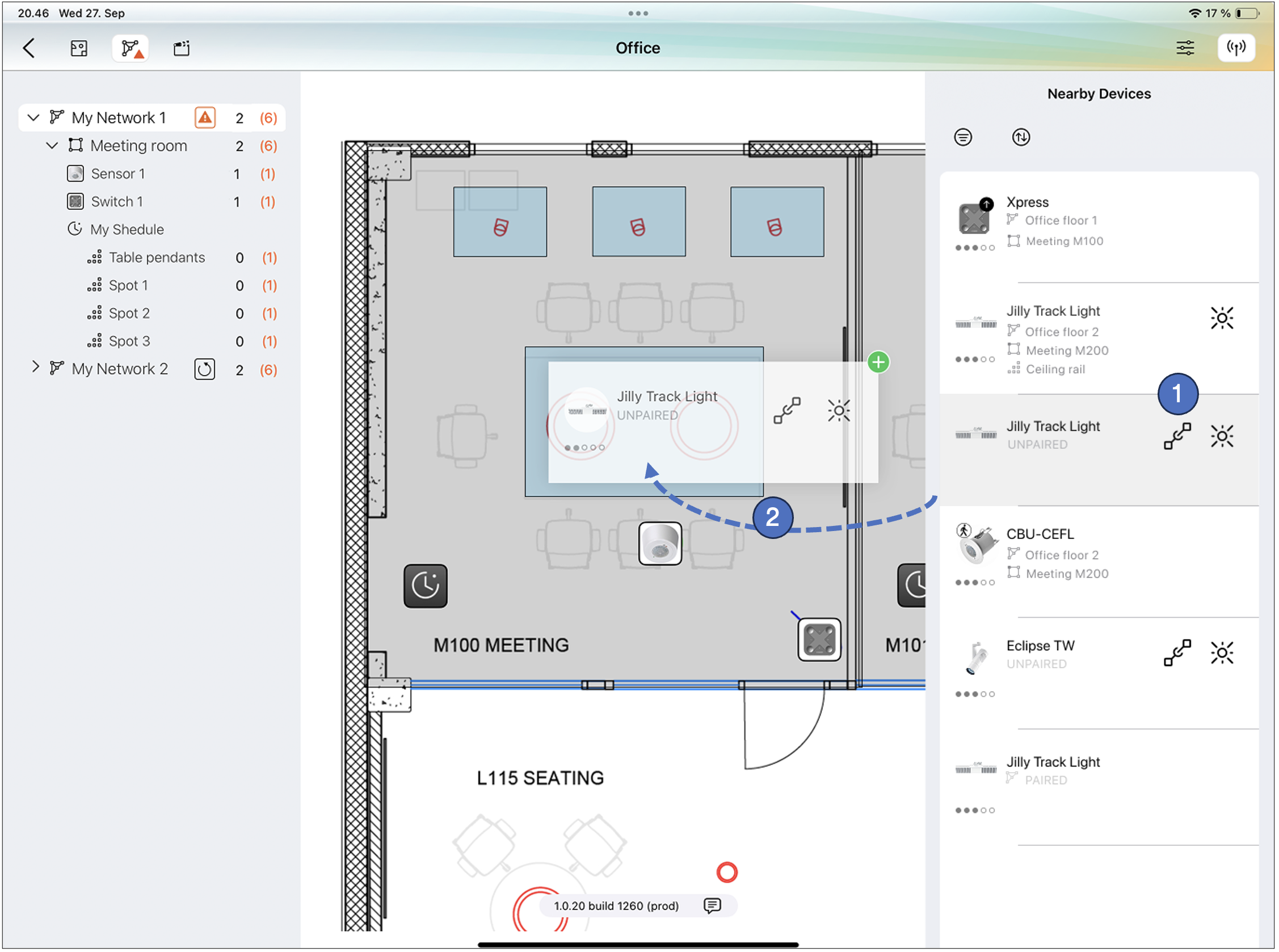 Adding Dali Controllers from nearby devices