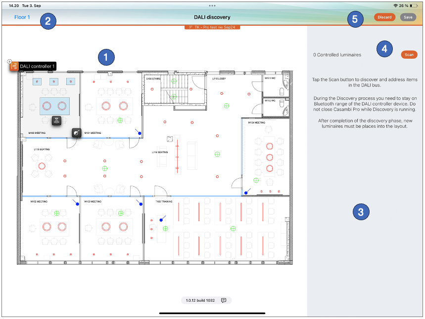 The Dali discovery view