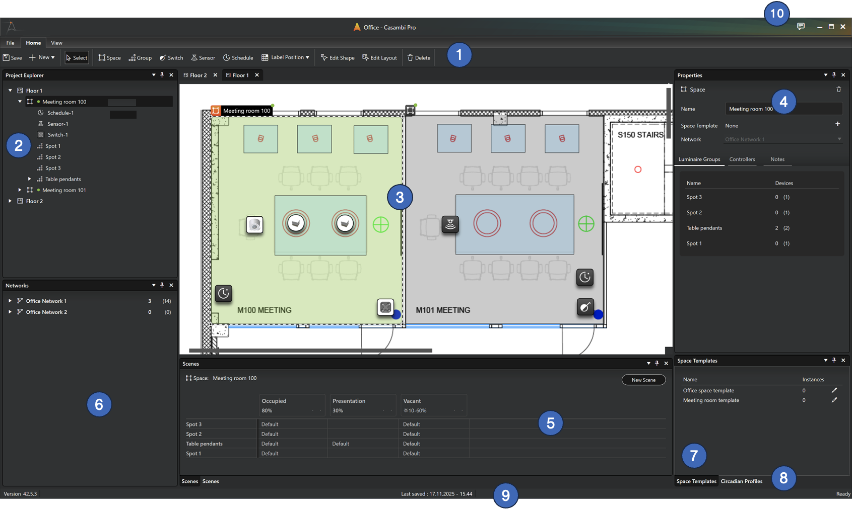 Windows Main Workspace