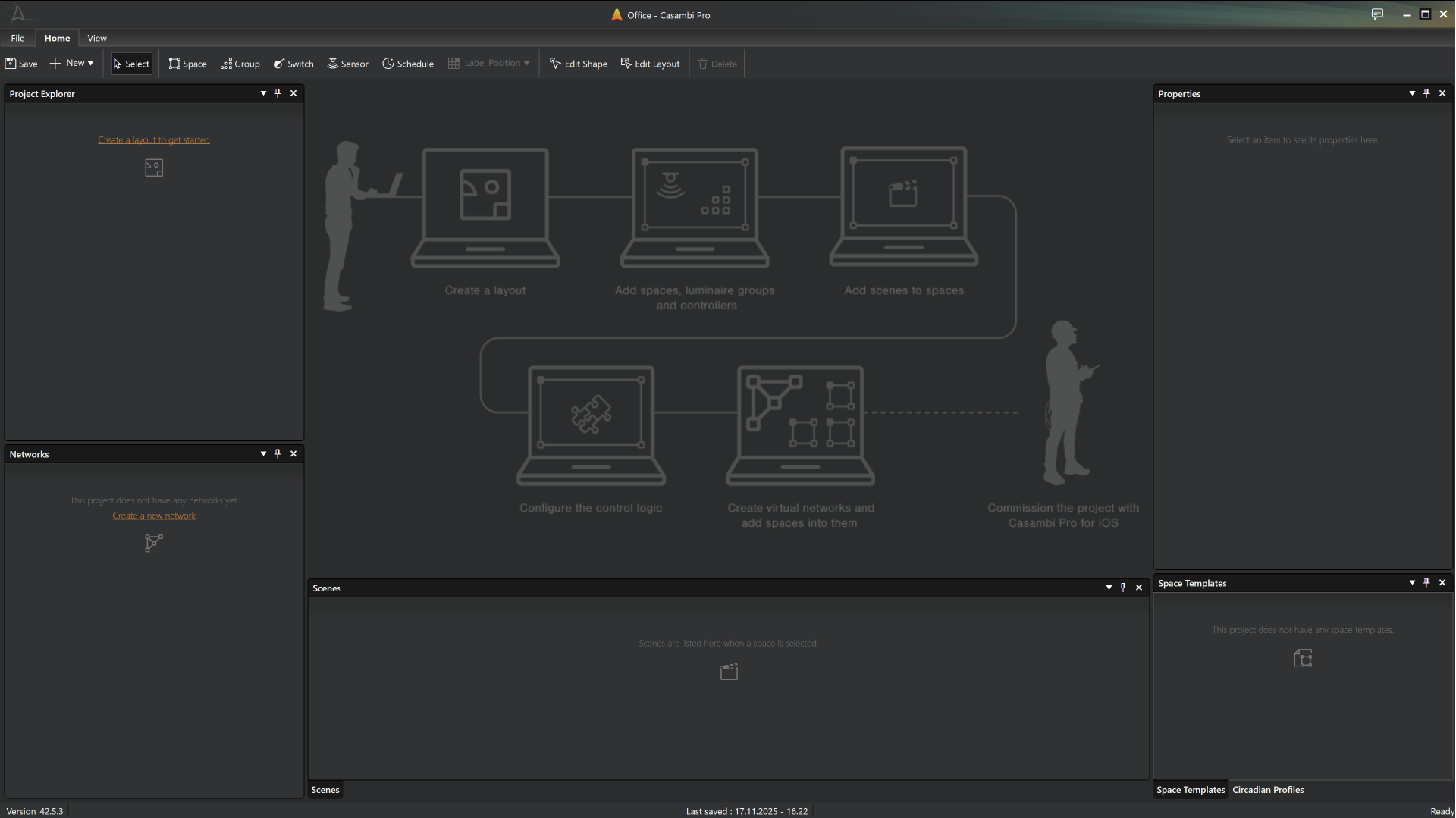 Main Workspace Windows